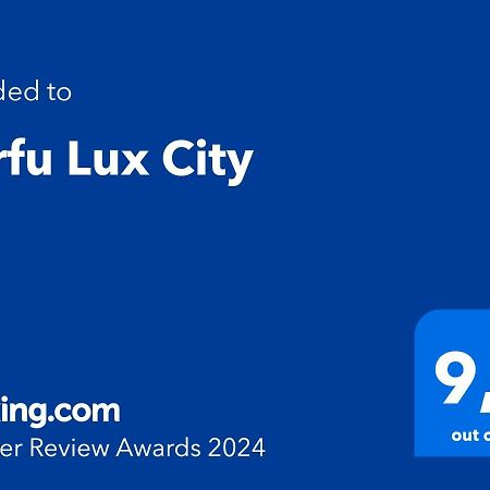 Corfu Lux City Lejlighed Eksteriør billede